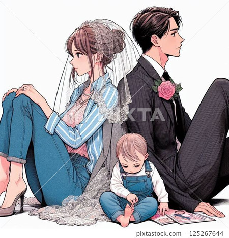 Women and men who marry for their children 125267644