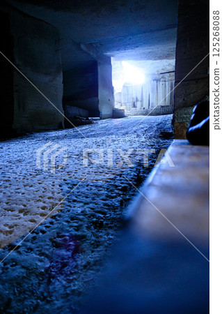 The Otani Underground Mine is like an underground temple 125268088