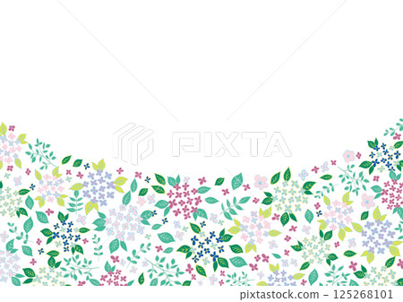 Hydrangea Frame 4 125268101