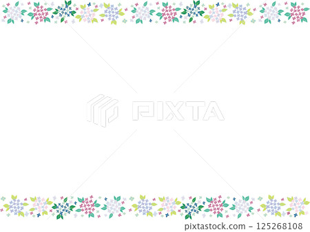 Hydrangea Frame 8 Hydrangea Frame 8 125268108