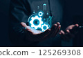 Step into the future of business with intelligent automation and a commitment to continuous productivity improvement. 125269308