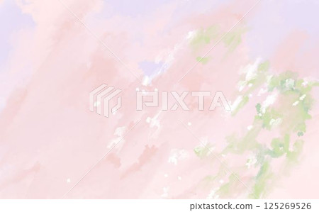 水彩抽象的背景畫筆 125269526