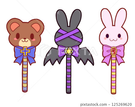 動物造型魔法少女魔杖套裝 動物造型魔法少女魔杖套裝 125269620