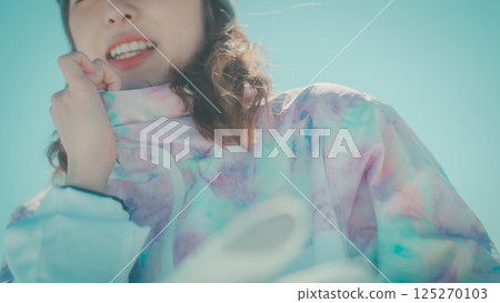 滑雪板 滑雪者 女生 125270103