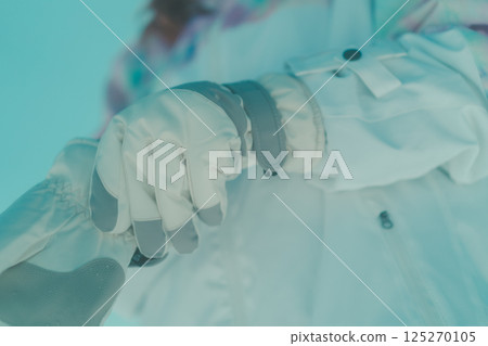 滑雪板 滑雪者 女生 125270105