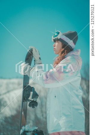 snowboard, snowboarding, females 125270121
