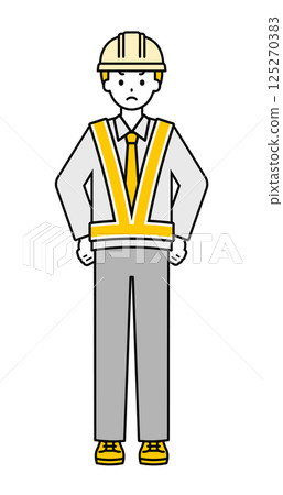 Full body pose_Simple traffic control man 15 125270383