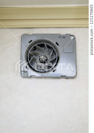 Ventilation fan during disassembly and cleaning 125270605