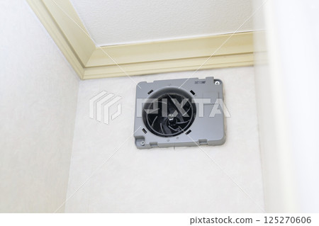 Ventilation fan after cleaning 125270606