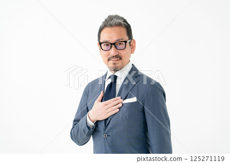 Men in suits, business, leave it to us 125271119