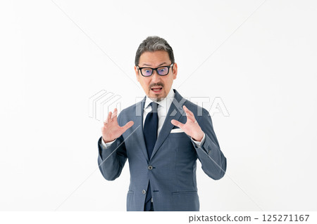Man in suit, business, surprised Man in suit, business, surprised 125271167