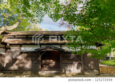 武士宅邸街的迷人景色 125272939