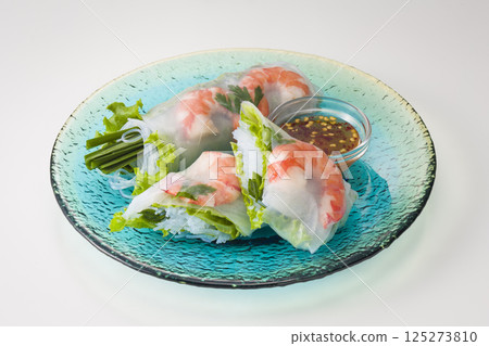 健康蝦春捲 125273810