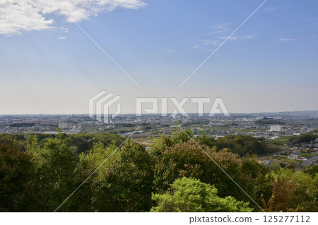 從愛知縣豐田市野見山展望公園眺望的景色 125277112