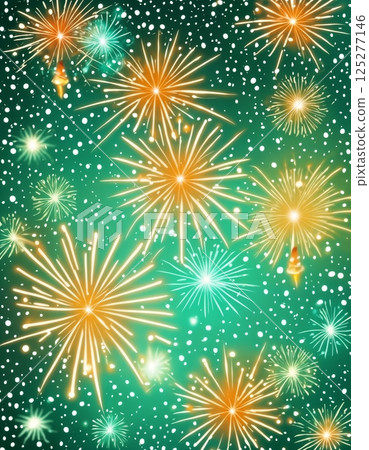 Festive abstract background for celebrating the new year, winter fairy tale 125277146
