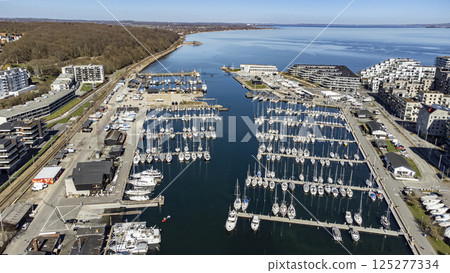 Aarhus marina and sailsport area Aarhus marina and sailsport area 125277334