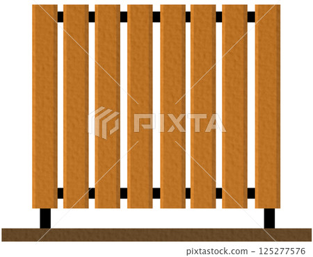 vector, frame, wooden 125277576