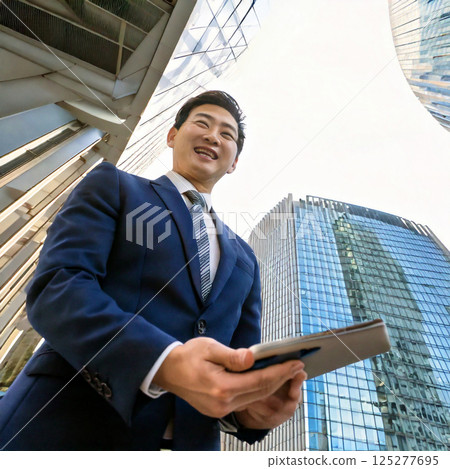 A nice company employee 125277695