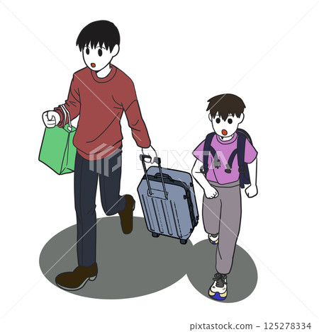 Family going on a trip 125278334