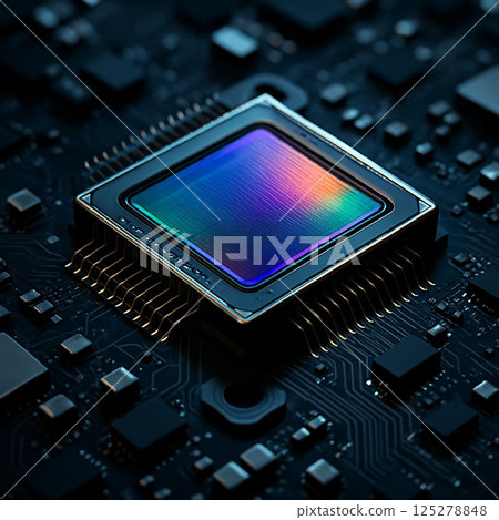 Cutting-edge AI optical semiconductors 125278848