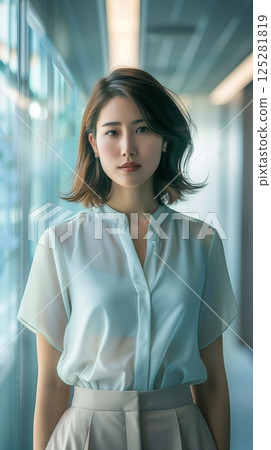 Young business woman company 125281819