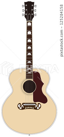 Acoustic Guitar Super Jumbo Natural 125284158