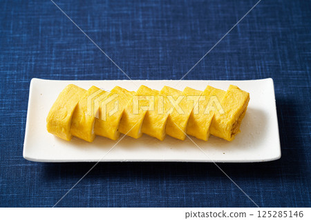 切片煎蛋捲 切片煎蛋捲 125285146