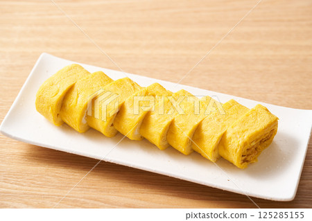 切片煎蛋捲 切片煎蛋捲 125285155