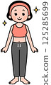 Slim lady 125285699