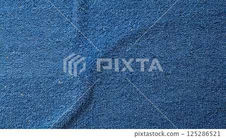 《AI圖像》藍色毛巾背景素材 125286521