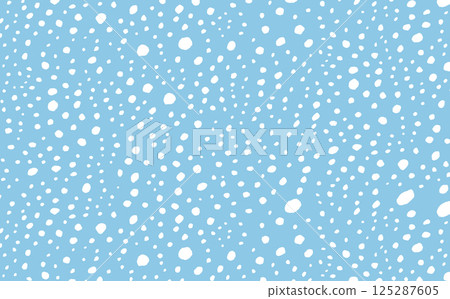 Abstract modern leopard seamless pattern. Animals trendy background. Blue and white decorative vector stock illustration for print, card, postcard, fabric, textile. Modern ornament of stylized skin Abstract modern leopard seamless pattern. Animals trendy background. Blue and white decorative vector stock illustration for print, card, postcard, fabric, textile. Modern ornament of stylized skin 125287605