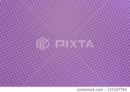 Pop art colorful comics book magazine cover. Polka dots purple and violet background. Cartoon funny dotted retro pattern. Vector halftone illustration. Template design for poster, card, flyer Pop art colorful comics book magazine cover. Polka dots purple and violet background. Cartoon funny dotted retro pattern. Vector halftone illustration. Template design for poster, card, flyer 125287764