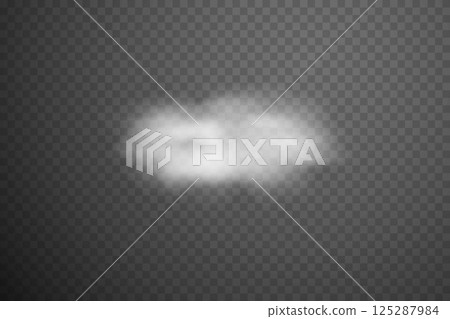 Smoke effect background. Realistic decorative fog in the air, vapor, creeping smoke puff. Layout of cloudy smog. Transparency vector illustration Smoke effect background. Realistic decorative fog in the air, vapor, creeping smoke puff. Layout of cloudy smog. Transparency vector illustration 125287984