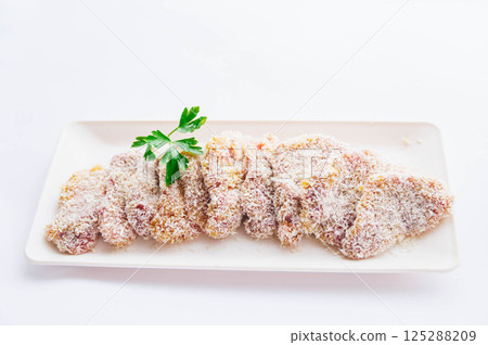 Battered pork thigh Battered pork thigh 125288209