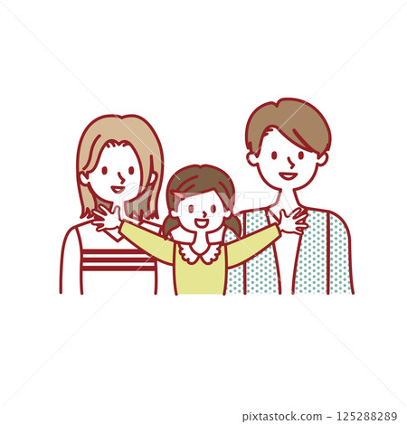 三口之家_父母與孩子 125288289