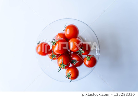 Two cherry tomatoes Two cherry tomatoes 125288330