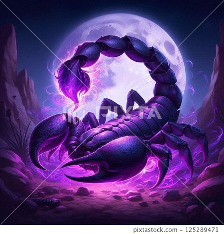 沙漠蠍子插圖 125289471