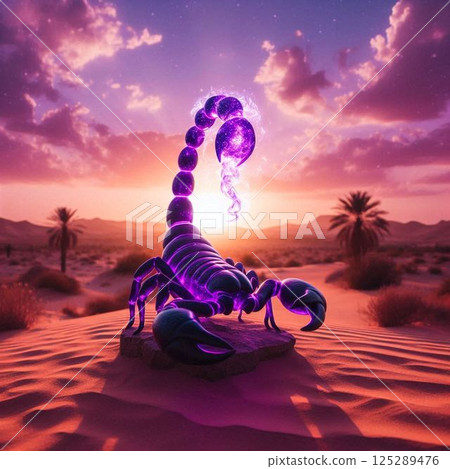 沙漠蠍子插圖 125289476