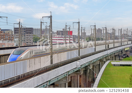 北陸新幹線 熊谷大宮 JR西日本 W7系列 W24編組（白山） 光輝劍 博高 125291438