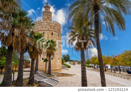 Torre del Oro in Seville 125293224