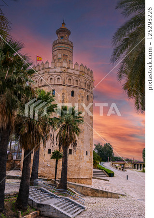 Torre del Oro in Seville Torre del Oro in Seville 125293226