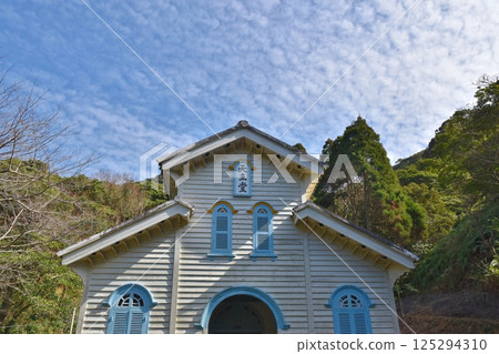 長崎江上天主堂晴朗的日子 125294310