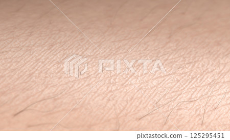 Clean white skin treatment surface macro 125295451