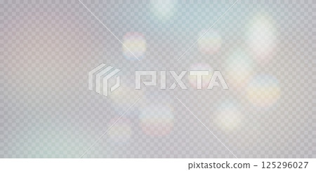 Enjoy a Soft Bokeh Effect that features subtle Pastel Colors combined with Gentle Light Hues that inspire 125296027