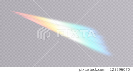 Enjoy a vibrant light trail effect, ideal for creative design projects and unique artistic artworks 125296070