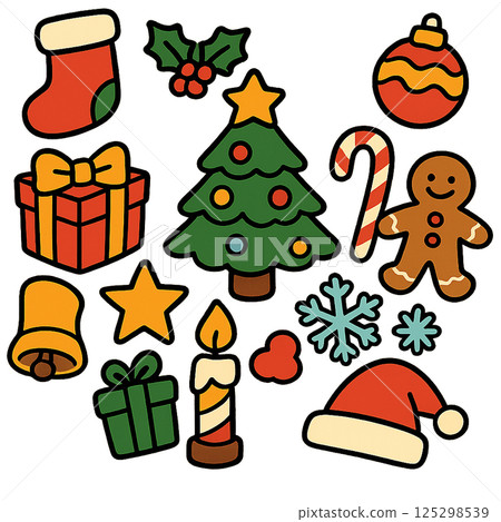 Christmas set Christmas set 125298539