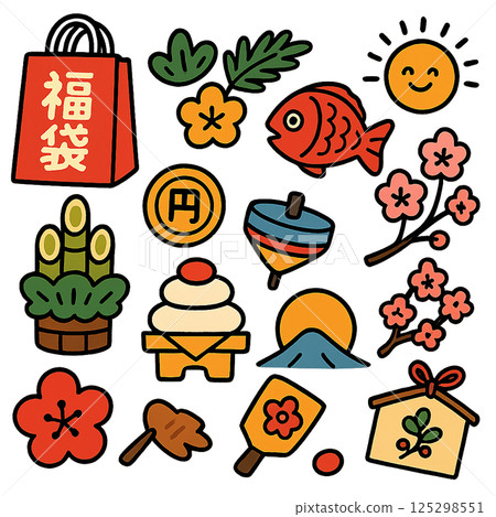 新年材料 125298551