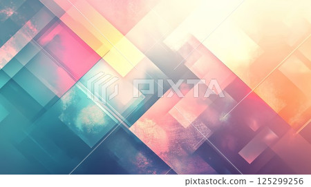 幾何圖案背景影像 125299256
