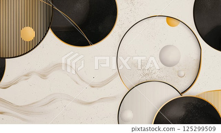 Abstract design art background image 125299509