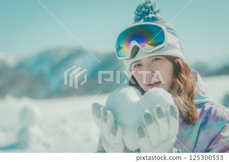 snowboard, snowboarding, heart 125300553